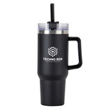 Biggie Tapered Tumbler with Straw - 40 oz. - view 2