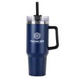 Biggie Tapered Tumbler with Straw - 40 oz. - view 3