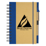 Eco-Inspired Custom Printed Spiral Notebook w/ Pen - view 7
