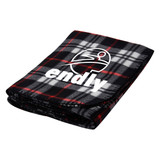 Large Plaid Custom Fleece Blanket - 50