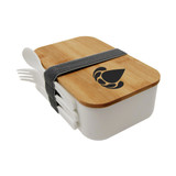 Bountiful Custom Bento Box w/ Bamboo Lid - view 3
