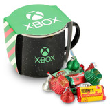 Branded Speckled Mug w/ Hershey's Chocolate Holiday Mix - view 2