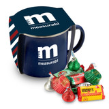 Branded Speckled Mug w/ Hershey's Chocolate Holiday Mix - view 5