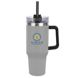 Intrepid Stainless Steel Logo Tumbler w/ Handle - 40 oz. - view 4