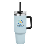Intrepid Stainless Steel Logo Tumbler w/ Handle - 40 oz. - view 8