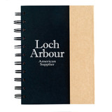 Small Lined Branded Spiral Notebook w/ Sticky Notes & Flags - view 1