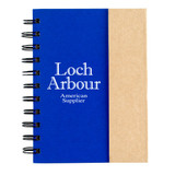 Small Lined Branded Spiral Notebook w/ Sticky Notes & Flags - view 3
