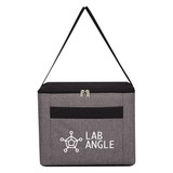 Heathered Insulated Branded Cooler Bag - 11