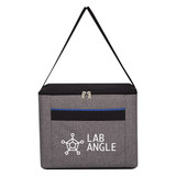 Heathered Insulated Branded Cooler Bag - 11