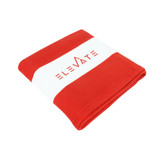 Striped Microfiber Promotional Beach Towel - 27.5