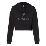 Independent Trading Co.® Cropped Logo Hooded Sweatshirt - Women's - view 2