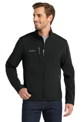 Eddie Bauer® Full Zip Soft Shell Custom Jacket - Men's - view 2