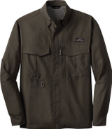 Eddie Bauer® Long Sleeve Custom Fishing Shirt - Men's - view 2