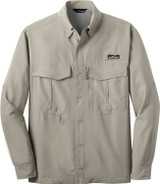 Eddie Bauer® Long Sleeve Custom Fishing Shirt - Men's - view 3