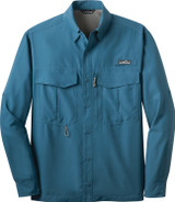 Eddie Bauer® Long Sleeve Custom Fishing Shirt - Men's - view 4