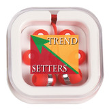 Promotional Earbuds in Travel Case - view 1