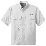 Eddie Bauer® Short Sleeve Custom Button Down Fishing Shirt - Men's - view 5