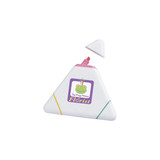 Full Color Triangular 3-Color Custom Highlighters