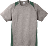 Sport-Tek® Heather Colorblock Contender Logo T-Shirt - view 8