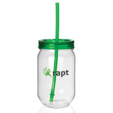 Mason Jar Style Promotional Tumbler - 22 oz. - view 4