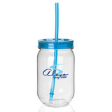 Mason Jar Style Promotional Tumbler - 22 oz. - view 7