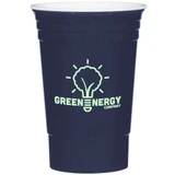 Solo Cup-Style Double Wall Custom Tumbler - Colors - 16 oz. - view 2