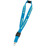 Breakaway Customized Lanyard w/ Metal Swivel Hook - 1