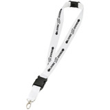 Breakaway Customized Lanyard w/ Metal Swivel Hook - 1