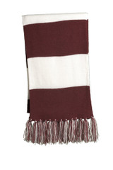 Sport-Tek® Spectator Custom Scarf - Fringed - view 7