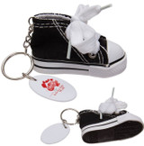 Classic Gym Shoe Promotional Keytag - view 2
