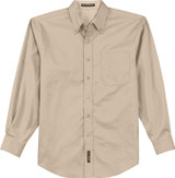Port Authority® Long Sleeve Easy Care Custom Shirt - Men's - Tall - view 16