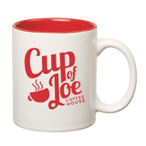 Ceramic Custom Coffee Mugs - 11 oz.