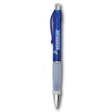 Translucent Promotional Gel Pen w/ Rubber Grip