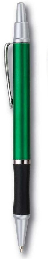 Glossy Custom Pen w/ Hour Glass Rubber Grip - view 5