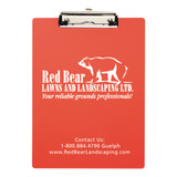 Letter Sized Custom Clipboard w/Metal Clip - view 4