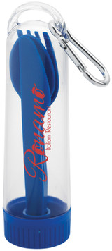 Custom Cutlery Kit w/ Carabiner - view 2
