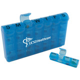 28 Compartment Sliding Promotional Pill Box - view 2