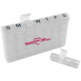 28 Compartment Sliding Promotional Pill Box - view 3