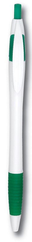 White Javelin Custom Pen w/ Colored Grip - view 4