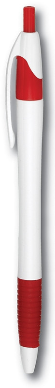 White Javelin Custom Pen w/ Colored Grip - view 5