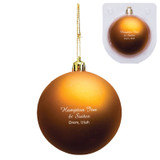 Vivid Holiday Custom Ornament - 3.25