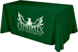 4-Sided Flat Custom Table Covers - 6 ft.