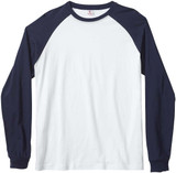 Bella + Canvas Long Sleeve Baseball Custom T-Shirts - Men's - view 9