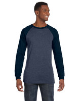 Bella + Canvas Long Sleeve Baseball Custom T-Shirts - Men's - view 4