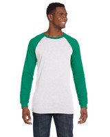 Bella + Canvas Long Sleeve Baseball Custom T-Shirts - Men's - view 8