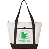 Insulated Non-Woven Custom Tote - 17.5