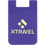 Silicone Adhesive Custom Cell Phone Wallet - view 14