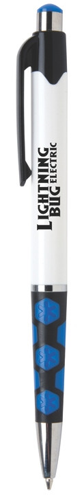 Mardi Gras Hex Promotional Pens - view 1