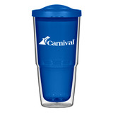 Double Wall Custom Tumblers w/ Lid - 24 oz. - view 4