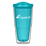 Double Wall Custom Tumblers w/ Lid - 24 oz. - view 6